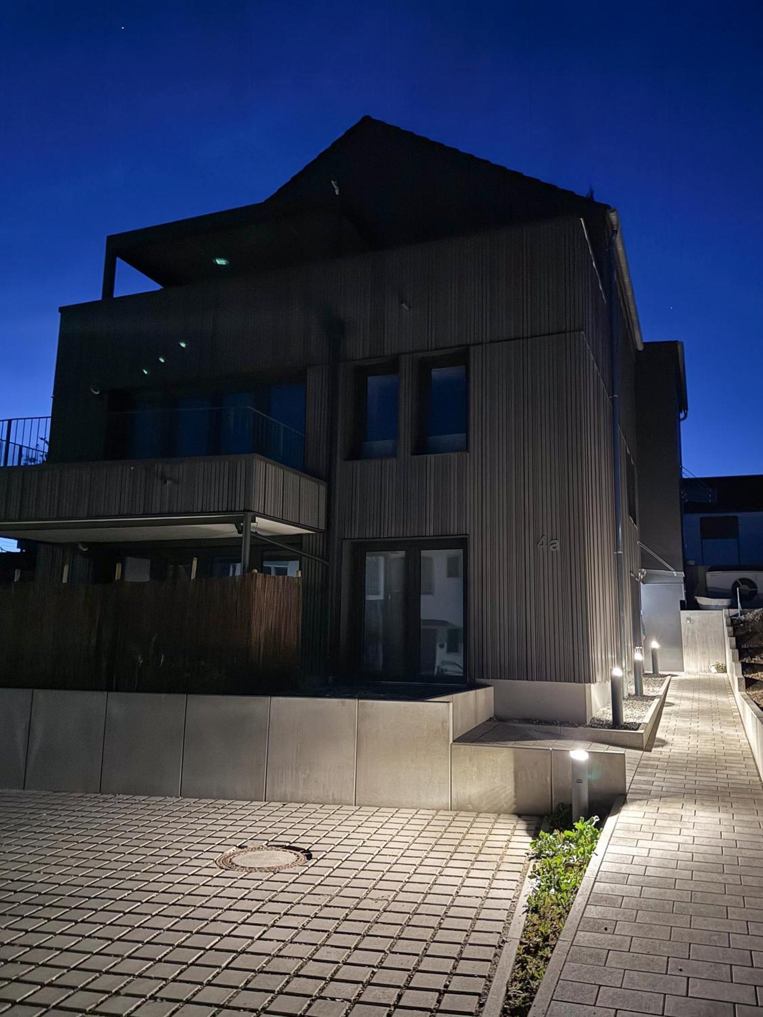 Gaestewohnung In Massivholzhaus 金茨堡 外观 照片